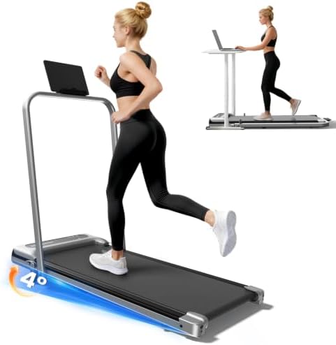 Walking Pad Treadmill for Home, Walking Pad with Incline and Handle Bar by Unknown