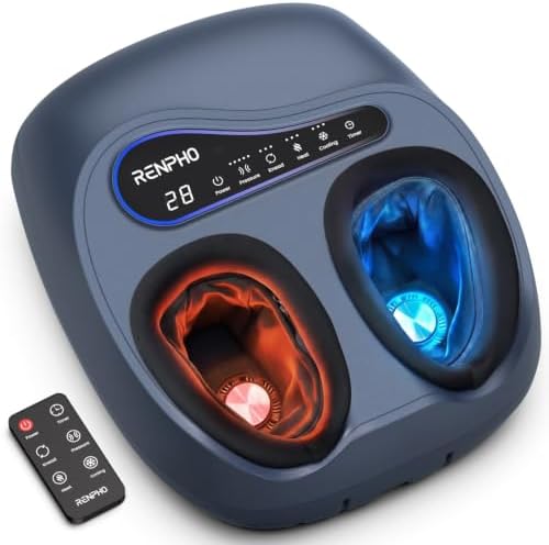 RENPHO Thermacool 2-in-1 FSA Foot Massager with Heat & Cold, HSA Eligible by RENPHO