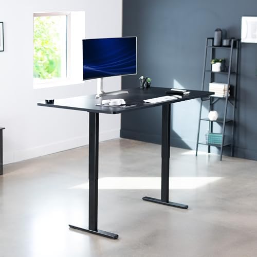 VIVO Black 71 x 36 in Standing Desk, DESK-KIT-E2B7B-36 - Image 2