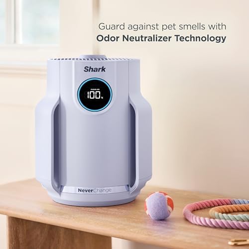 Shark NeverChange Compact Pro Air Purifier, HP072PL, Lilac - Image 4
