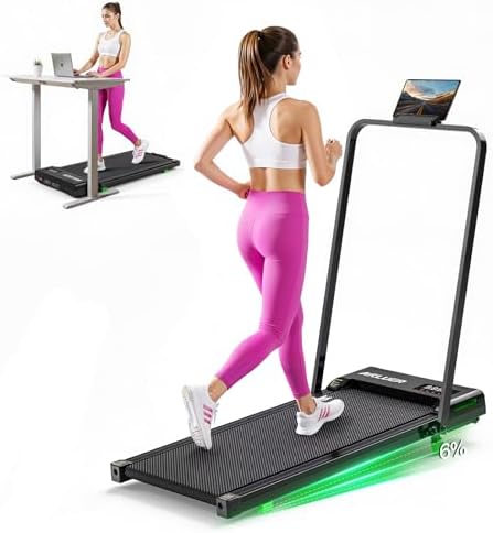 Akluer Walking Pad with Incline Under Desk Treadmill for Home Office by AKLUER
