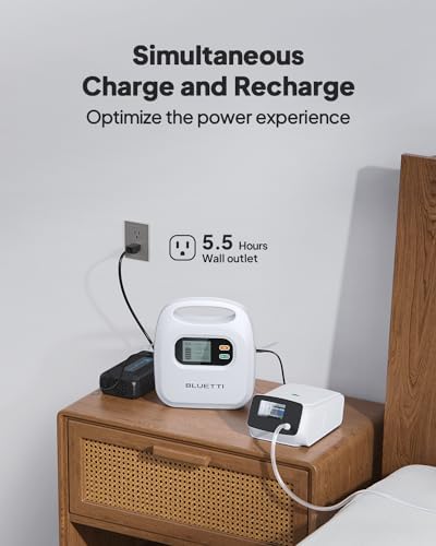 BLUETTI CPAP Battery Backup X30 297Wh Power Supply with Comprehensive Set - Image 5