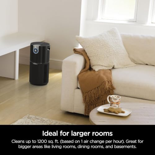 Shark Clean Sense Air Purifier Max, HP202, Black - Image 4