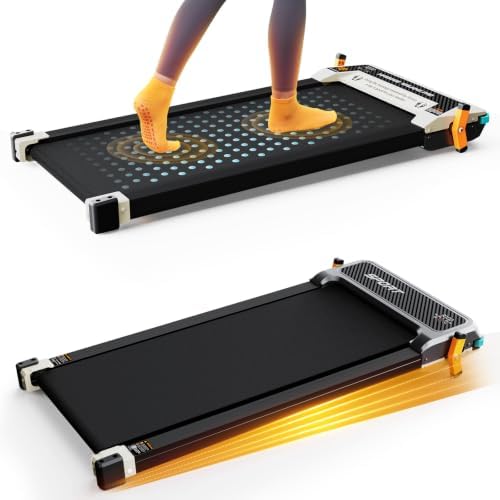 Under Desk Treadmill for Home, Two-Sided Foot Massage Walking Pad 330Lbs by FINEHORSE