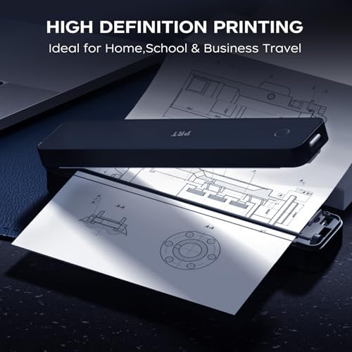 PRT Portable Thermal Portable Printer, Inkless Bluetooth Printer for Phone - Image 4