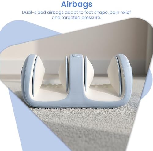 TISSCARE Shiatsu Foot Massager with Heat, Ideal for Feet & Calves, Gift for Men and Women - Image 7