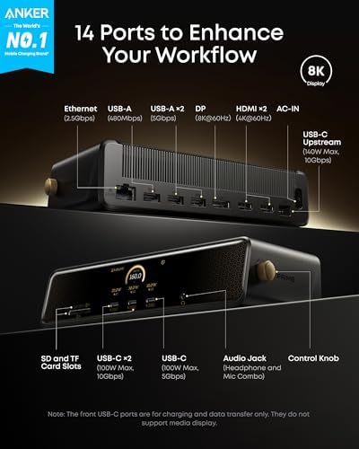 Anker Prime Docking Station (DL7400), Black Myth: Wukong Limited Edition - Image 2