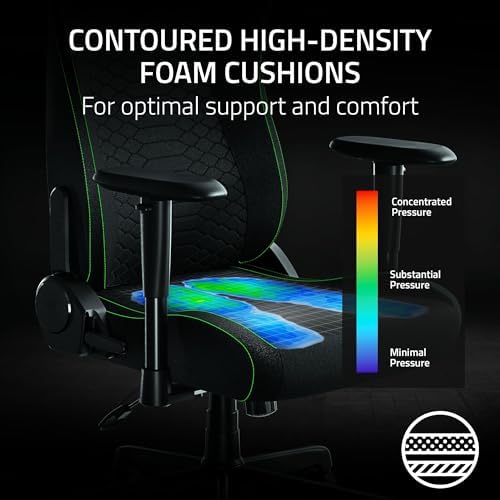 Razer Iskur V2 X Ergonomic Gaming Chair, Black - Image 6
