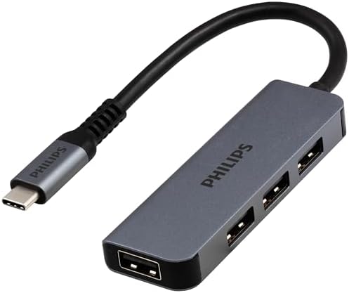 PHILIPS USB-C to USB Hub 12 Pack, 4 USB 2.0 Ports by Unknown