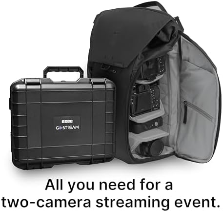 Osee GoStream Deck All in One Pro Live Streaming Multi Camera Video Mixer Switcher Recorder Player Kit 4 HDMI in USB-C I/O with 14 Inch Monitor Built-in DC-to-Type C Cable - Image 2