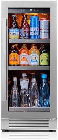 Ca'Lefort 15 inch Beverage Refrigerator, 100 Can Beverage Fridge by CaLefort
