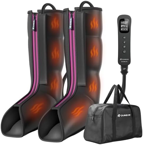 QUINEAR Heated Leg Compression Massager for Circulation, FSA-HSA by QUINEAR