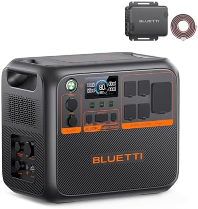 BLUETTI AC200PL Solar Generator & Charger 1 2304Wh Portable Power Station by Unknown