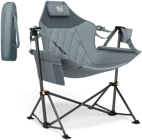 Timber Ridge Hammock Camping Chair, Portable Oversized Swinging Camp Chairs by TIMBERRIDGE