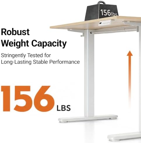 Claiks 55 x 24 Inch Nature Electric Standing Desk - Image 4