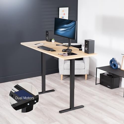 VIVO Light Wood 71 x 30 in Standing Desk, DESK-KIT-E2B7C - Image 2
