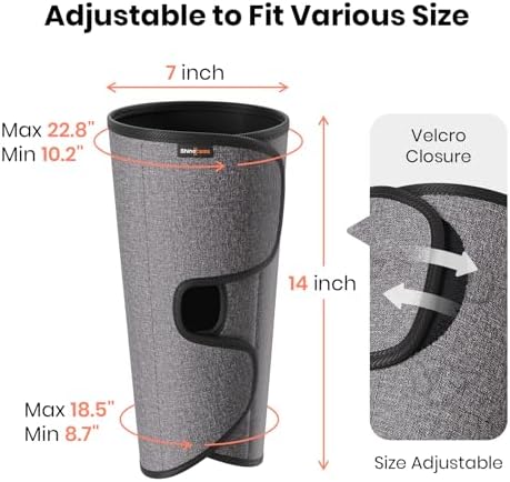 SHINE WELL Air Compression Leg Massager for Circulation and Pain Relief Fsa - Image 5