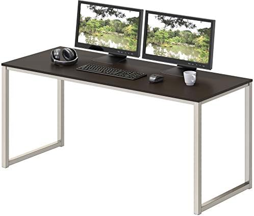 SHW Mission 48-Inch Home Office Computer Desk, Espresso by SHW