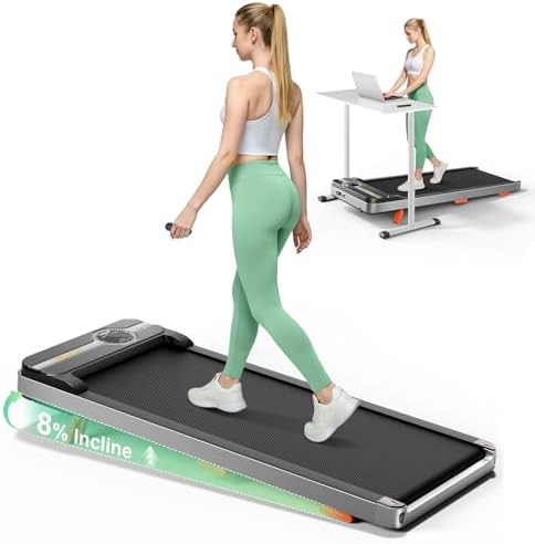 TREAFLOW Walking Pad Treadmill, Under Desk Treadmills for Home by TREAFLOW