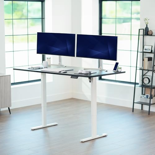 VIVO Black 71 x 36 in Standing Desk, DESK-KIT-1W7B-36 - Image 2