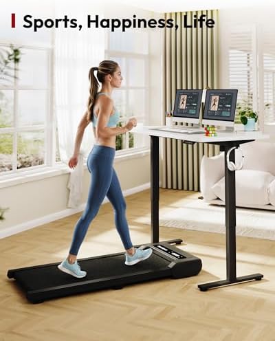 SANODESK One-Piece 1'' Thick Height Adjustable Standing Desk 60''x24'' - Image 4
