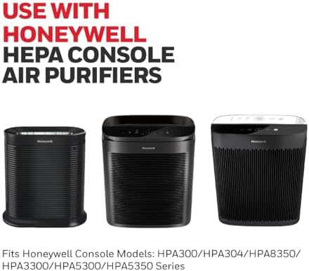 Honeywell HEPA Air Purifier Filter Replacement Kit for HPA300, HPA3300, HPA5300, HPA8350 series Air Purifiers, Value Combo Pack Includes 3 HEPA R & 4 A Carbon Pre-Cut Pre-Filters - Image 2