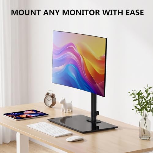 WALI Free Standing Vesa Monitor Stand for 13-32 inch Screens, up to 22 lbs - Image 4