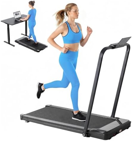 Walking Pad Under Desk, 3 in 1 Portable Treadmills for Home Small Space by SageNest