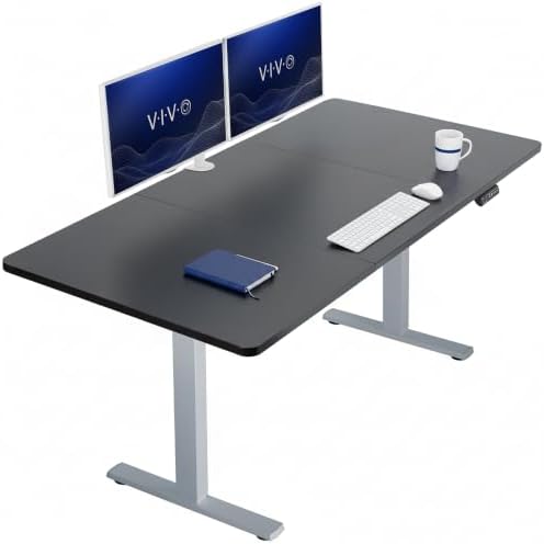 VIVO Black 71 x 36 in Standing Desk, DESK-KIT-1G7B-36 by VIVO