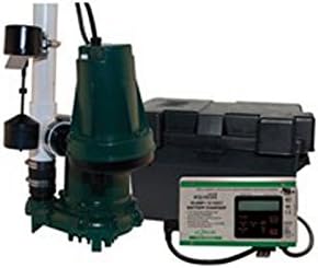 Zoeller 508-0007 Aquanot 508 ProPak98 Preassembled Sump Pump System with Battery Back-Up by Zoeller