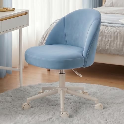 EnHomee Vanity Chair with 13" Back Lumbar Support & 20" Wide Seat by EnHomee