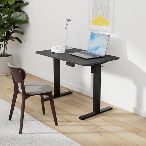 STARY Electric Standing Desk Adjustable Height Sit Stand Home Office Desk with Splice Board - Image 2