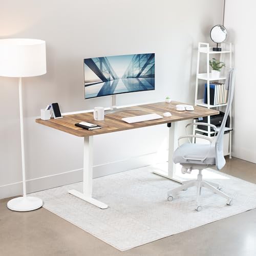 VIVO Reclaimed Wood 71 x 30 in Standing Desk, DESK-KIT-0W7P - Image 4
