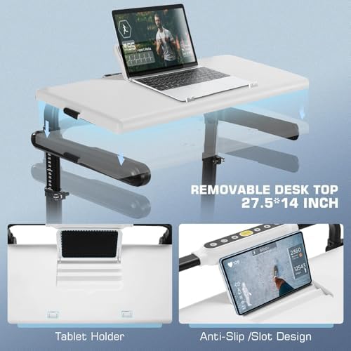 ANCHEER Walking Pad with Incline - Under Desk Treadmill with Handle Bar - Image 5