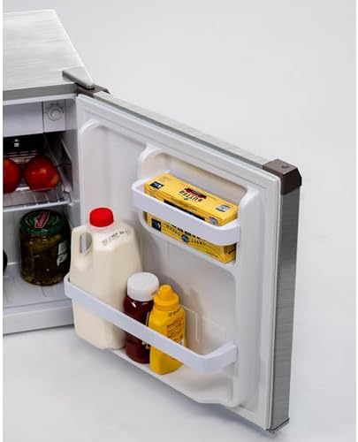 Frigidaire Retro Compact Mini Fridge with Freezer Compartment, Chrome Handles, Built-in Water Dispenser, (1.8 cu ft) - Image 6