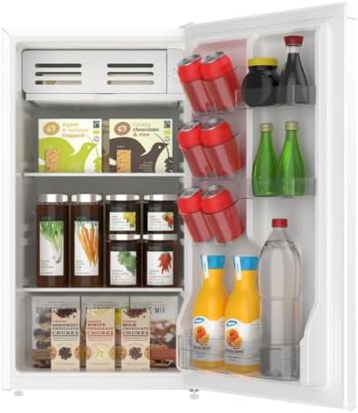 ARCTIC CHEF Mini Fridge Compact Refrigerator, 3.2 Cu Ft, White - Image 6