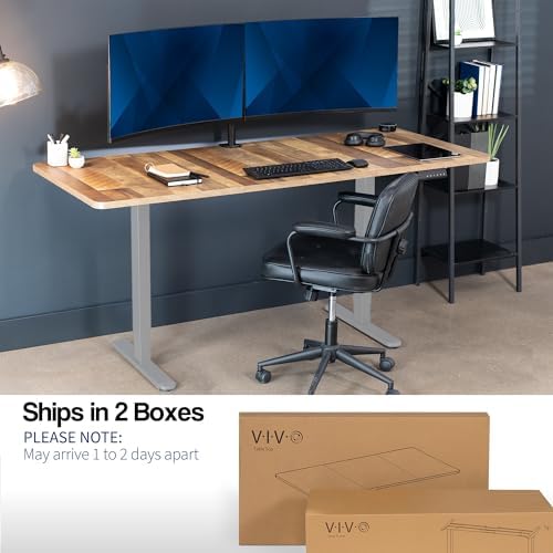 VIVO Reclaimed Wood 71 x 30 in Standing Desk, DESK-KIT-E2G7P - Image 5