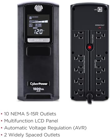 CyberPower CP1500GAVR Line‑Interactive UPS Battery Backup - Image 5