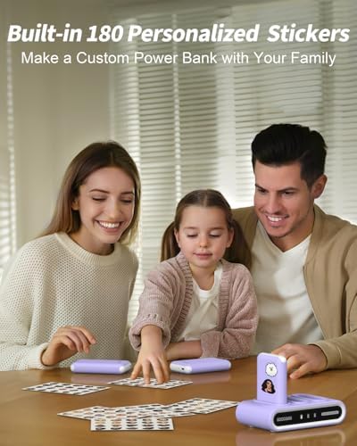 GOODaaa Portable Charger, 3-Pack 10000mAh Slim Power Bank Built in Cables - Image 2