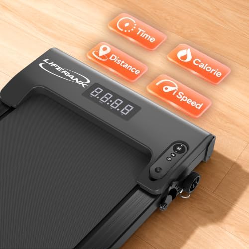 Walking Pad Treadmill for Home Office, Portable Under Desk Treadmill with Incline, Mini Compact Walking Jogging Running Exercise Machine with Remote Control and LED Display - Image 6