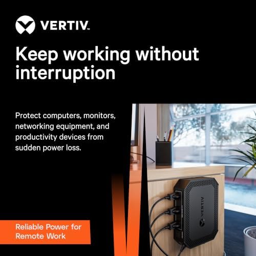 Vertiv Liebert PowerUPS 100 PUL-350LVT Lithium-Ion UPS Battery Backup 350VA - Image 4