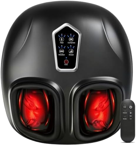 LEERCON Shiatsu Foot Massager with Heat for Plantar Fasciitis Neuropathy by leercon