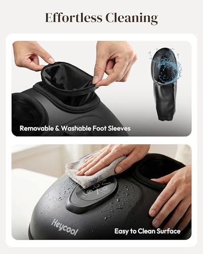 Heycool Shiatsu Foot Massager with Heat and Compression for Pain Relief - Image 7
