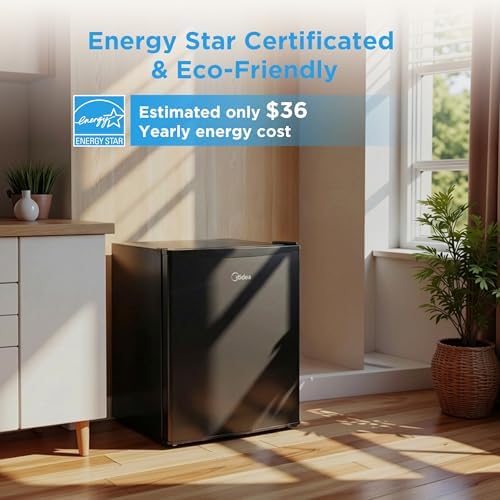 Midea 2.7 Cu.ft Mini Fridge, Energy Star Certified, Low Noise for Office - Image 2