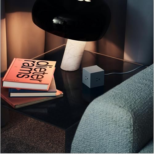 Avolt Square 1 Shark Blue Power Strip Cube, 5.9ft, 3 Outlets, 2 USB-C - Image 4