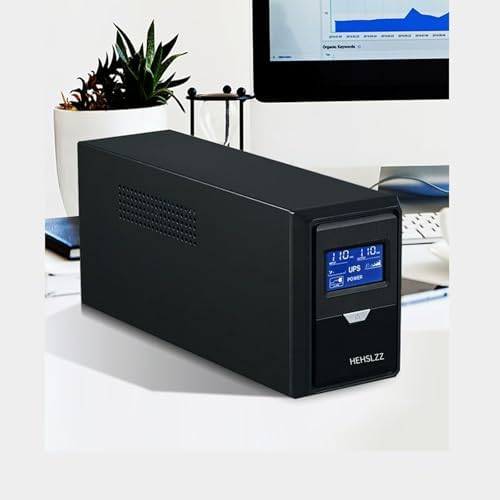 Ups Battery Backup and Surge Protector,Computer Uninterruptible Power Supply Units,Battery Backup Intelligent LCD,Uninterruptible Power Supply,Battery Backup for Computer 1500VA/900W - Image 3