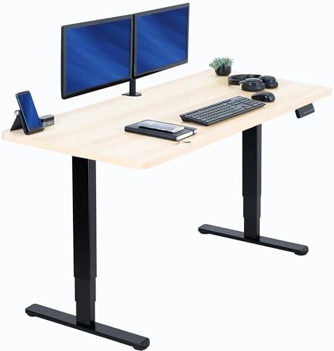 VIVO Light Wood 60 x 24 in Standing Desk, DESK-KIT-2B6C by VIVO