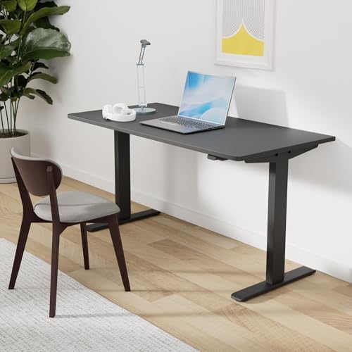 SANODESK One-Piece 1'' Thick Height Adjustable Standing Desk 55''x28'' - Image 2