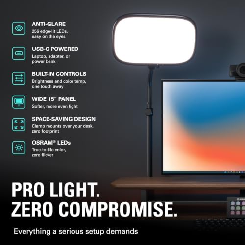 Elgato Key Light Air MK.2, 15" Edge-Lit LED Panel - Image 2