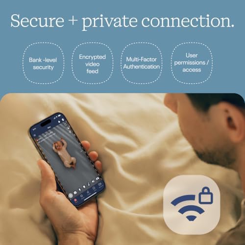 Nanit Smart Baby Video Monitor - Camera & Floor Stand - 1080p Wi-Fi Camera - Image 4